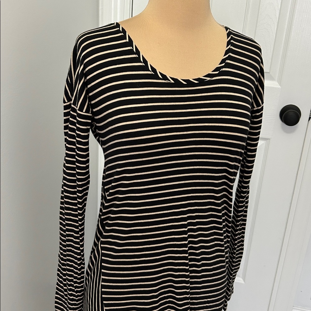 Peruvian Connection Striped Long Sleeve Maxi Dress - image 5